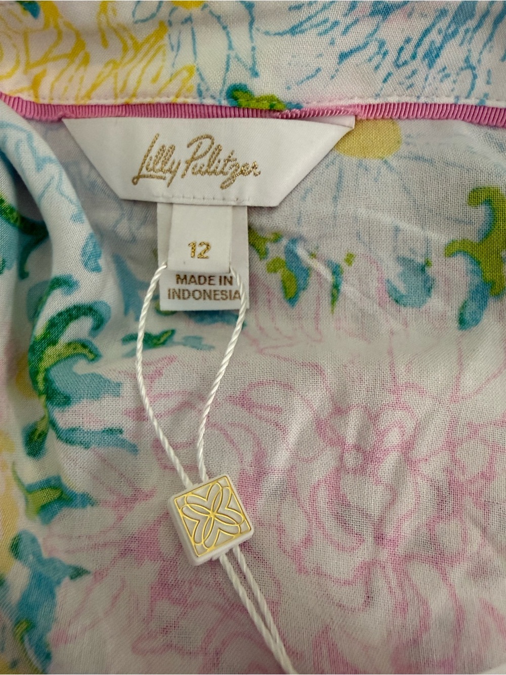 Lilly Pulitzer- Rayanna Tunic Shirtdress (Multi Lilly Garden) - Picture 6 of 7